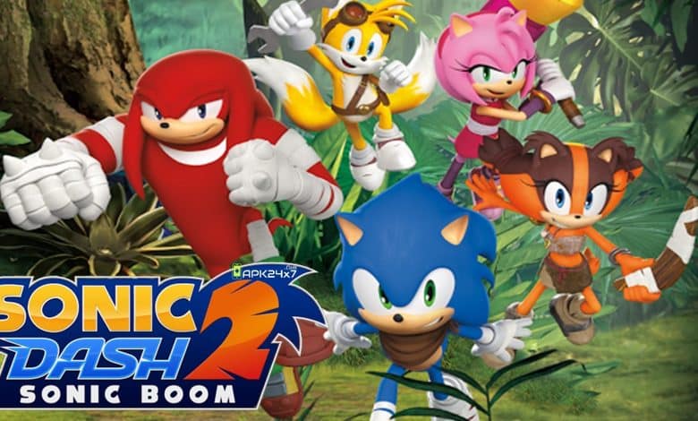 Sonic dash 2 Sonic boom mod apk
