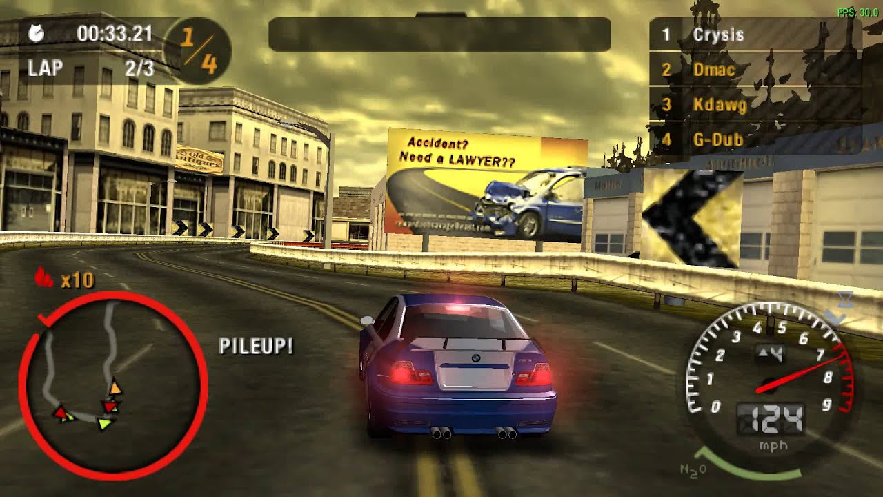 Télécharger Need for Speed Most Wanted PPSSPP ISO  Game243