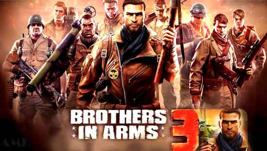 brothers in arms 3 apk + Données Obb