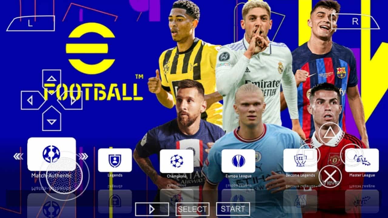 Télécharger Efootball Pes 2024 PPSSPP ISO Game243