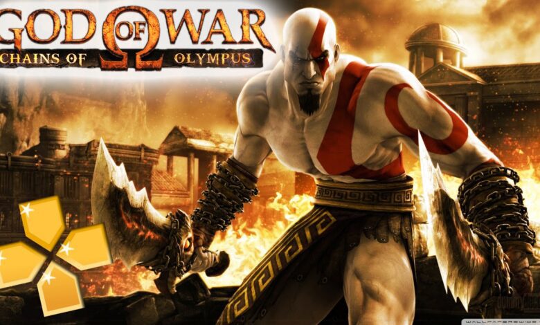 God of War Chains of Olympus PPSSPP ISO - God Of War Chains Of Olympus Apk+Obb