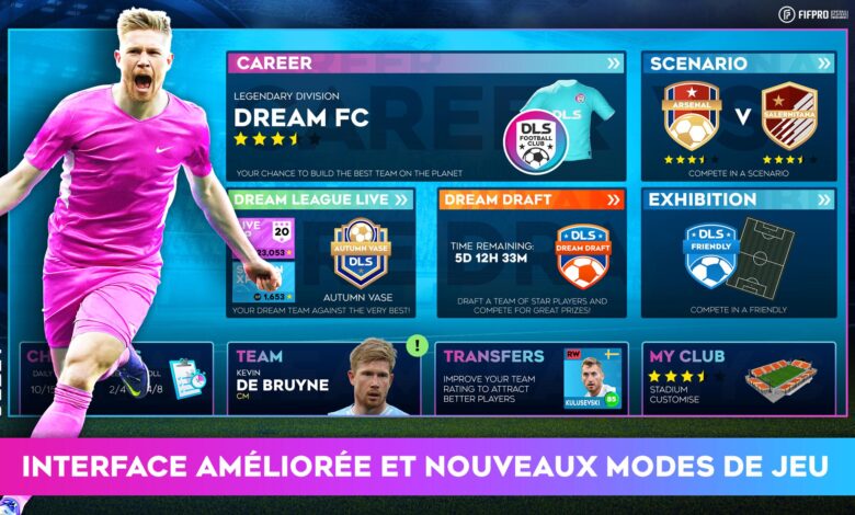 Dream League Soccer 2024 Argent illimité