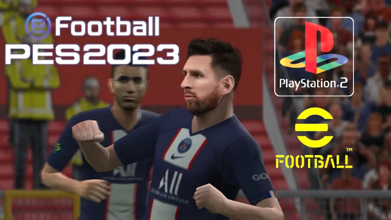Télécharger Pes 2023 ps2 iso français  eFootball PES 2023 Ps2 ISO