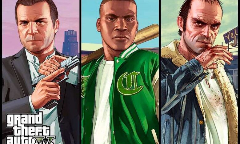 GTA 5 - Grand Theft Auto V PS4 & PS5 & Nintendo Switch & Android & iOS