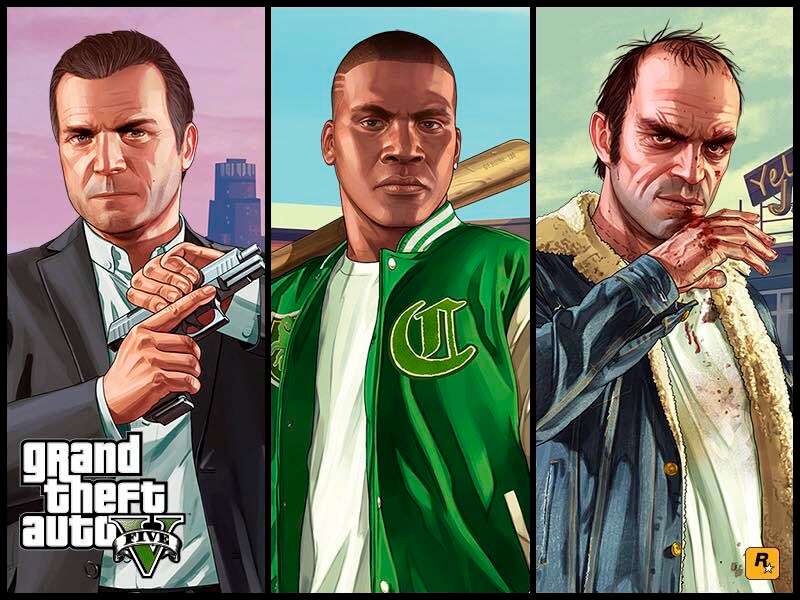 GTA 5 - Grand Theft Auto V PS4 & PS5 & Nintendo Switch & Android & iOS