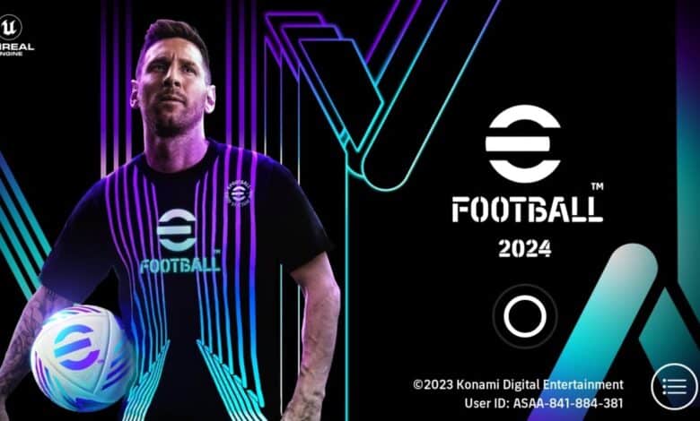eFootball™ PES 2024 Apk + Données + Obb + DATA