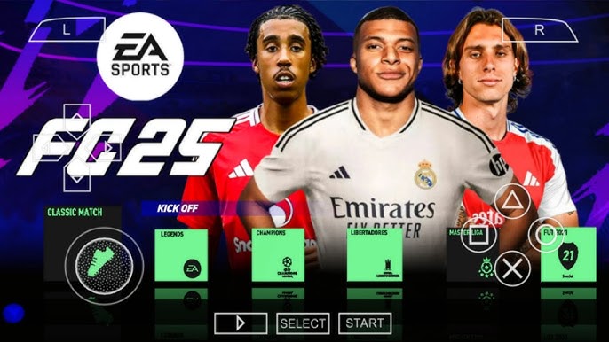 FIFA 2025 PPSSPP ISO Camera Ps4