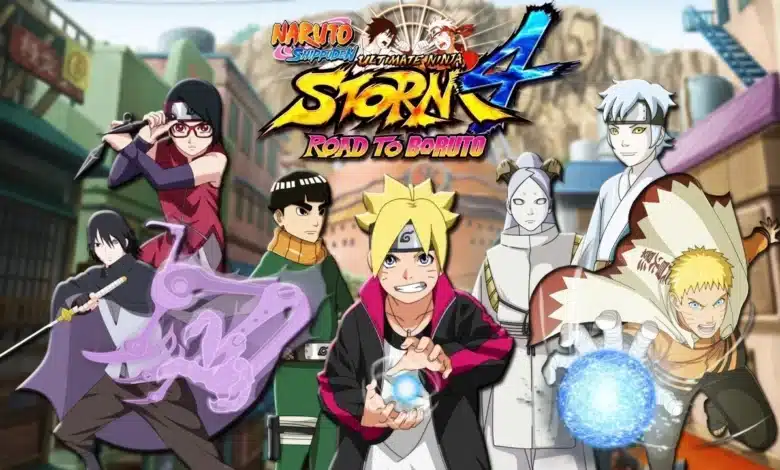 Naruto Storm 4 Road to Boruto PPSSPP