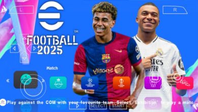 Télécharger eFootball PES 2025 PPSSPP Android Français