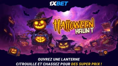 1xBet fera pleuvoir de l'argent la nuit d'Halloween